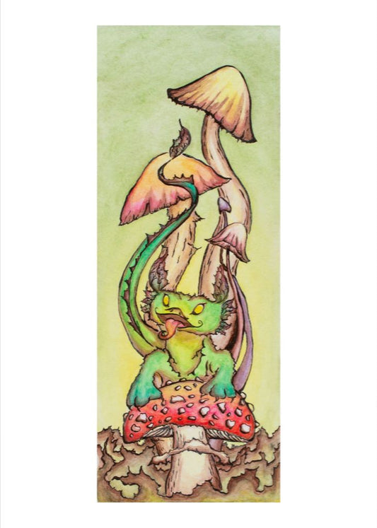 Leaf Dragon Giclee Fine Art Print
