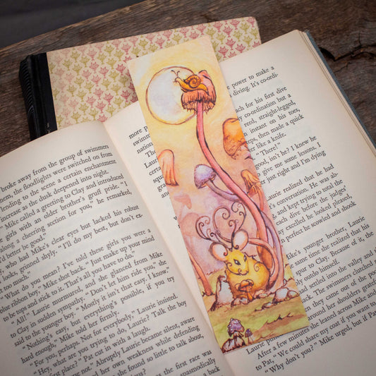 Fae Mouse in Mushroom Forest Bookmark